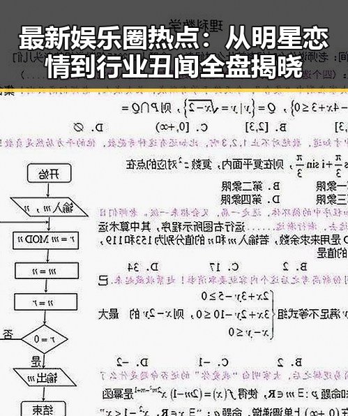 最新娱乐圈热点:从明星恋情到行业丑闻全盘揭晓